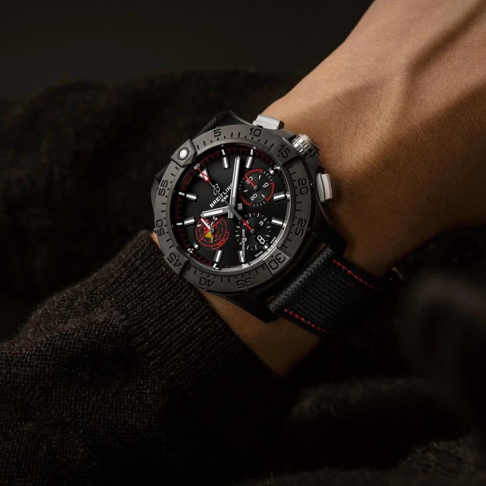 Breitling Avenger B01 Black Chronograph