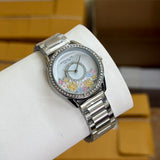 Coach Delancey Silver White Dial