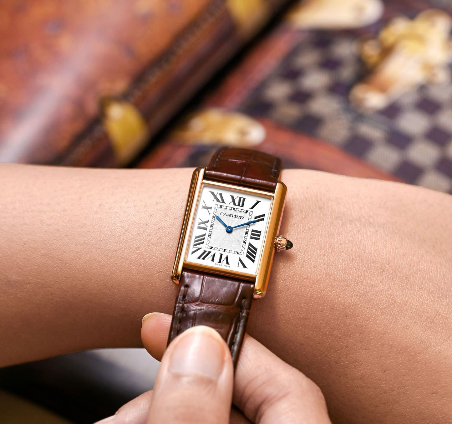 Cartier Tank Solo White Dial