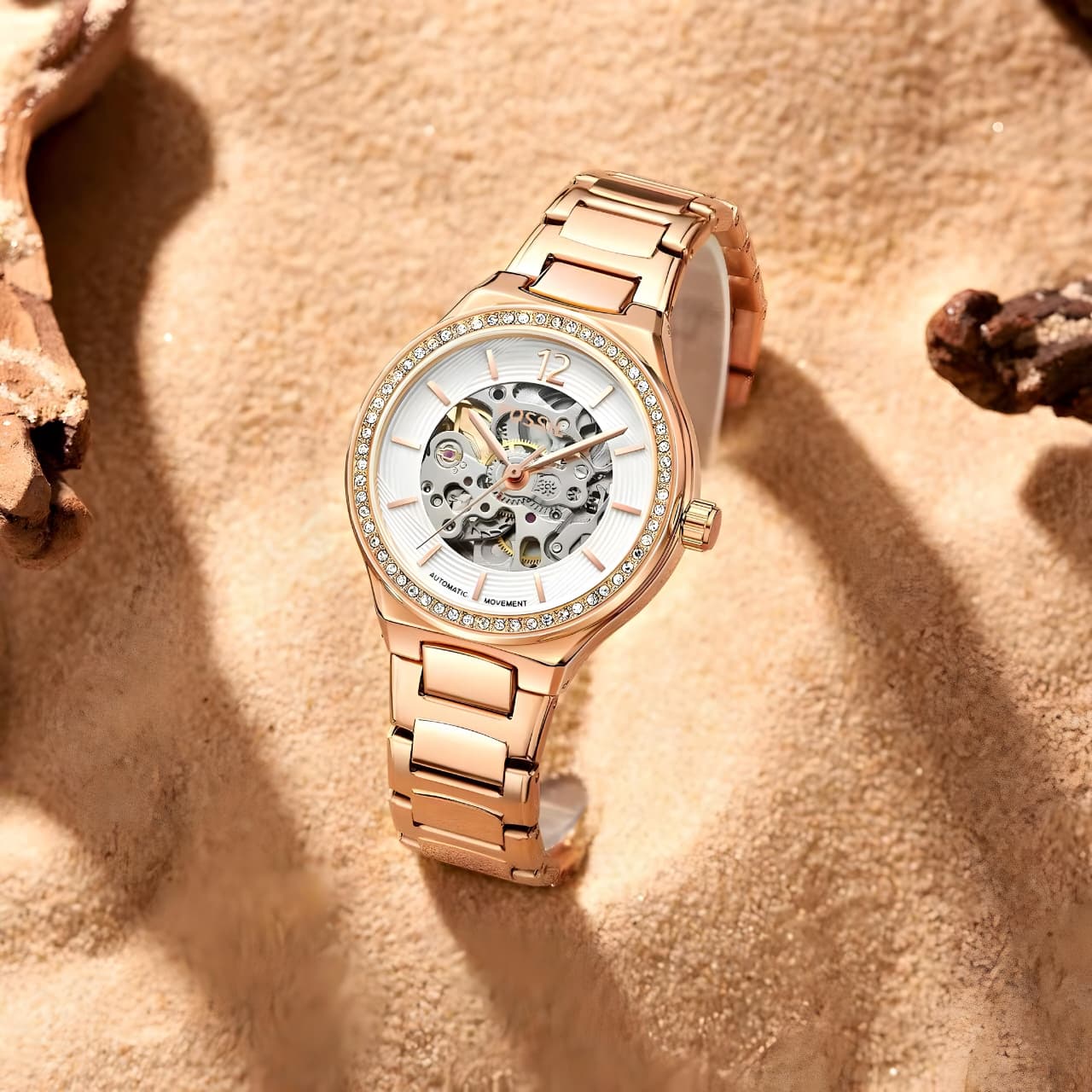 Fossil EEVIE Rose Gold Automatic