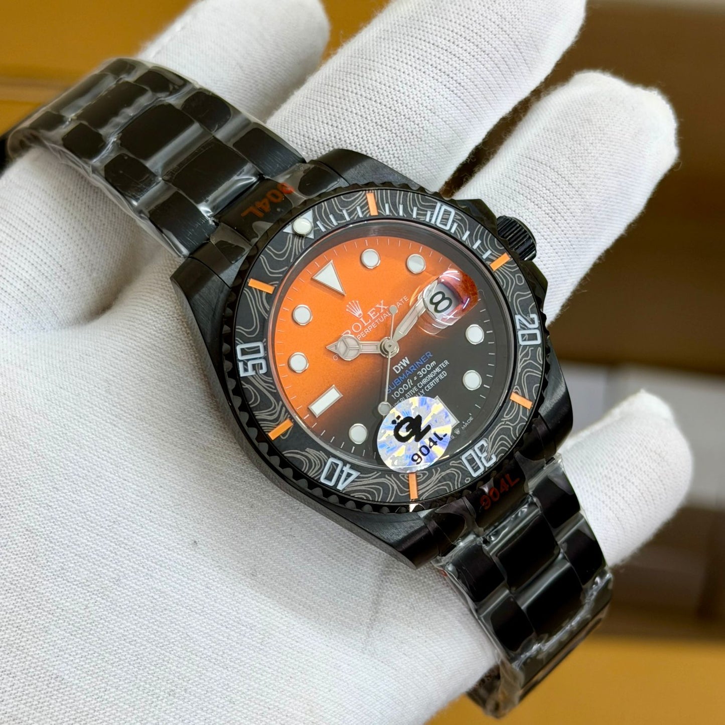 Rolex Submariner Black Semi ETA Automatic