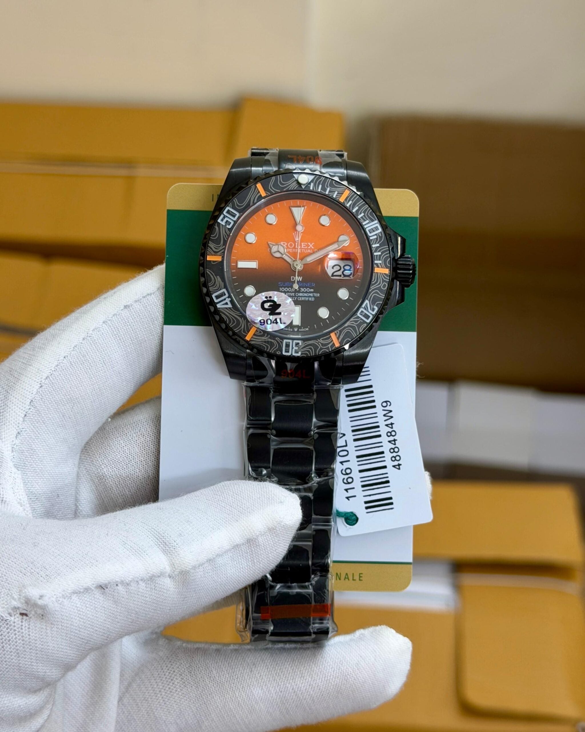 Rolex Submariner Black Semi ETA Automatic