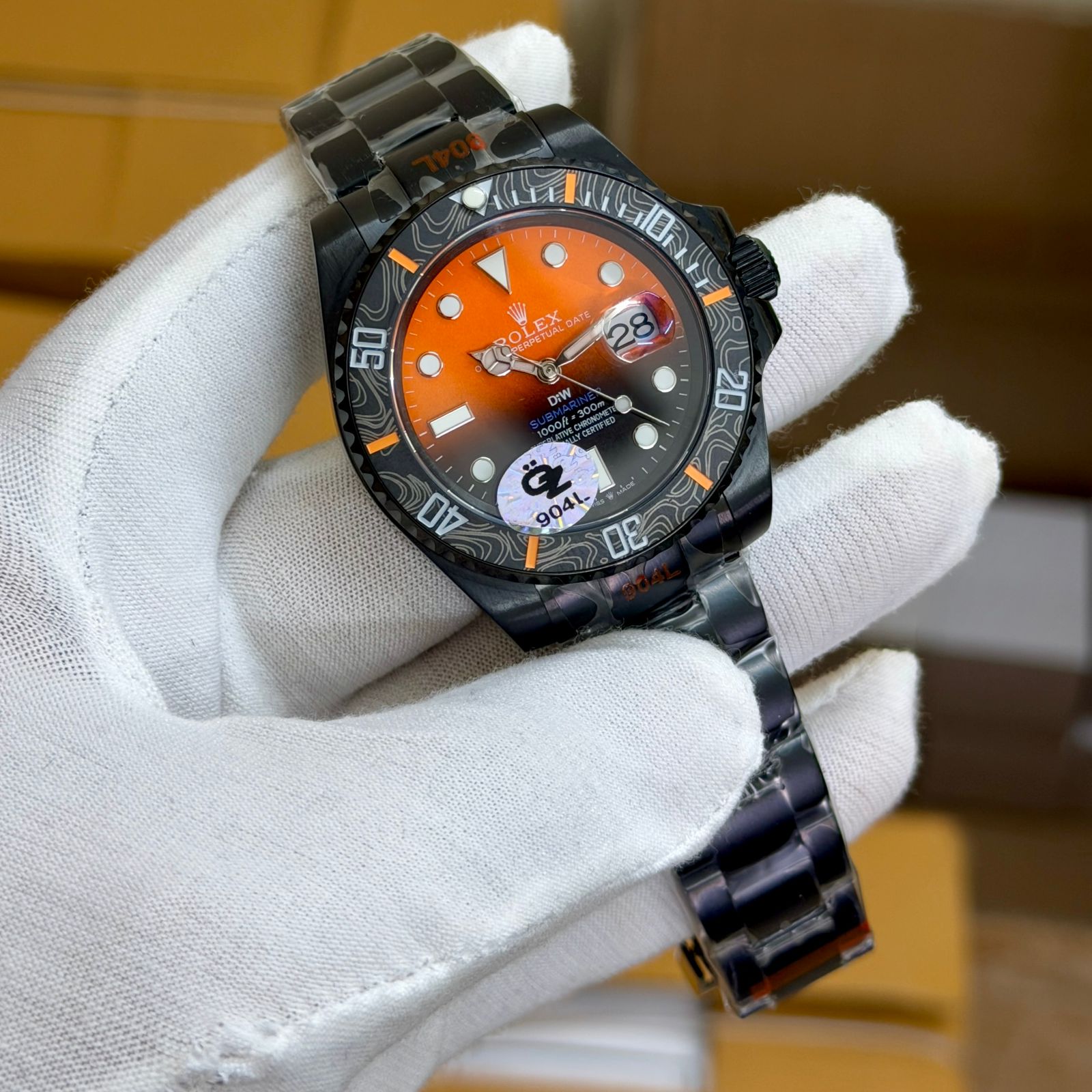 Rolex Submariner Black Semi ETA Automatic
