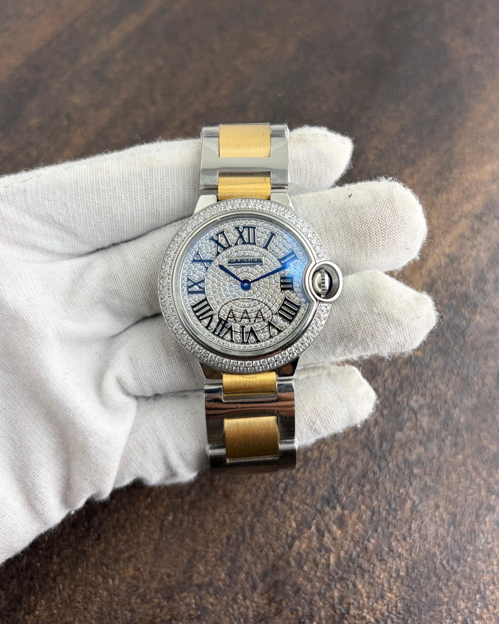 Cartier Ballon Bleu Two-Tone Diamond Edition