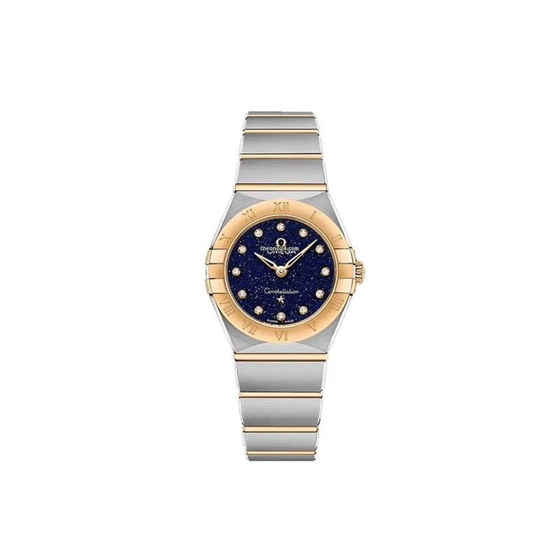 Omega Constellation Blue Diamond Dial