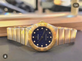 Omega Constellation Blue Diamond Dial