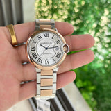 Cartier Ballon Bleu Automatic Two-Tone White Dial