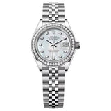 Rolex Datejust Silver Diamond Dial Automatic