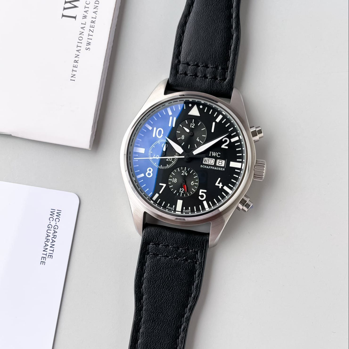 IWC Pilot’s Chronograph salmon Dial Edition