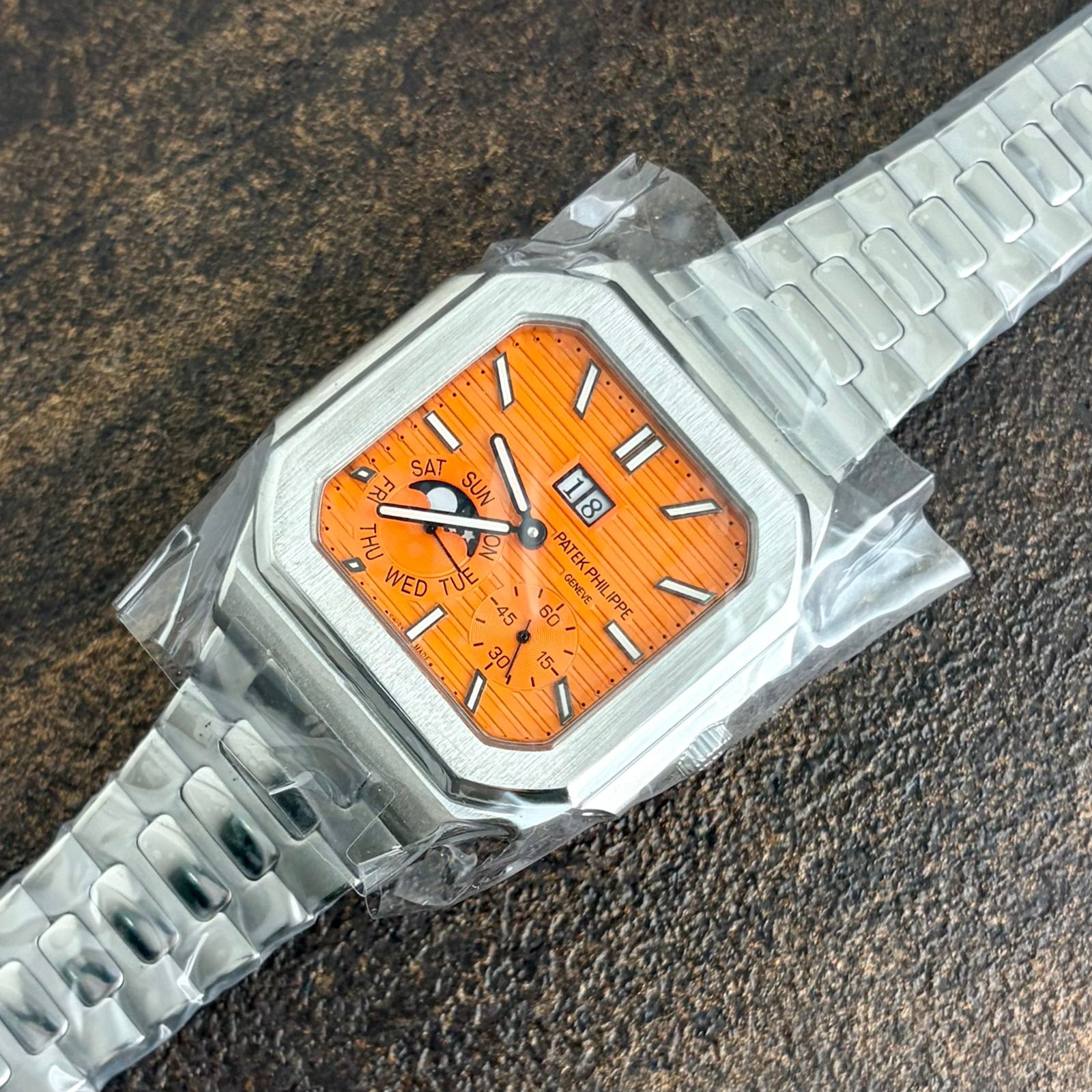 Patek Philippe Cubitus Orange Dial
