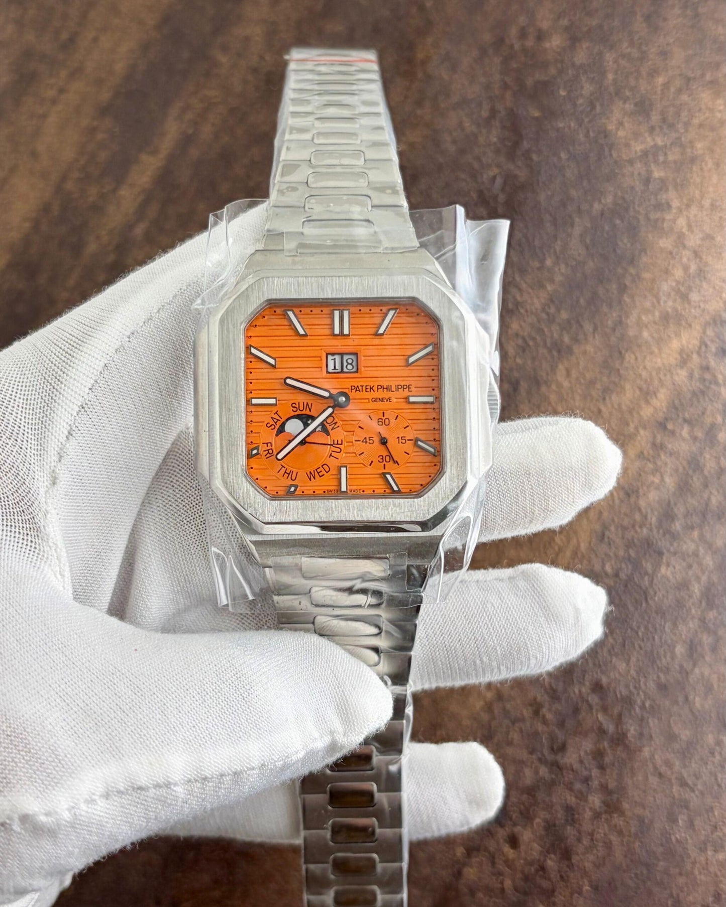 Patek Philippe Cubitus Orange Dial
