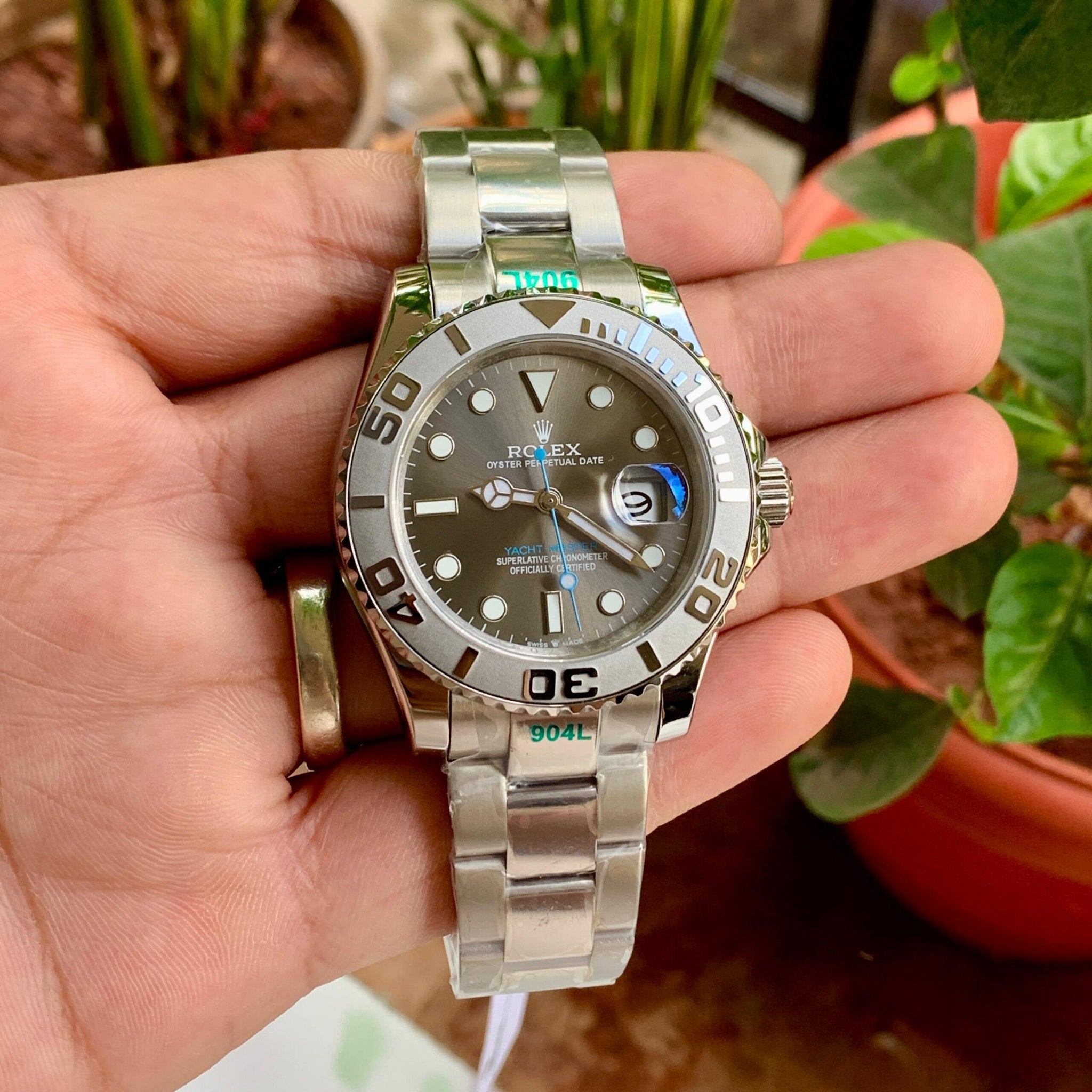 Rolex Yacht-Master Blue Grey Dial Automatic