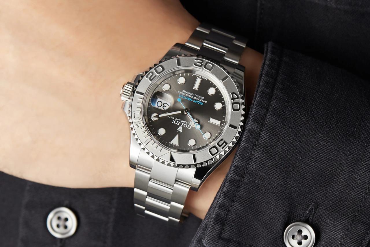 Rolex Yacht-Master Blue Grey Dial Automatic
