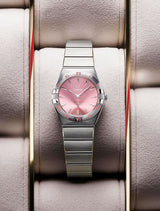 Omega Constellation Ladies Silver Chronograph