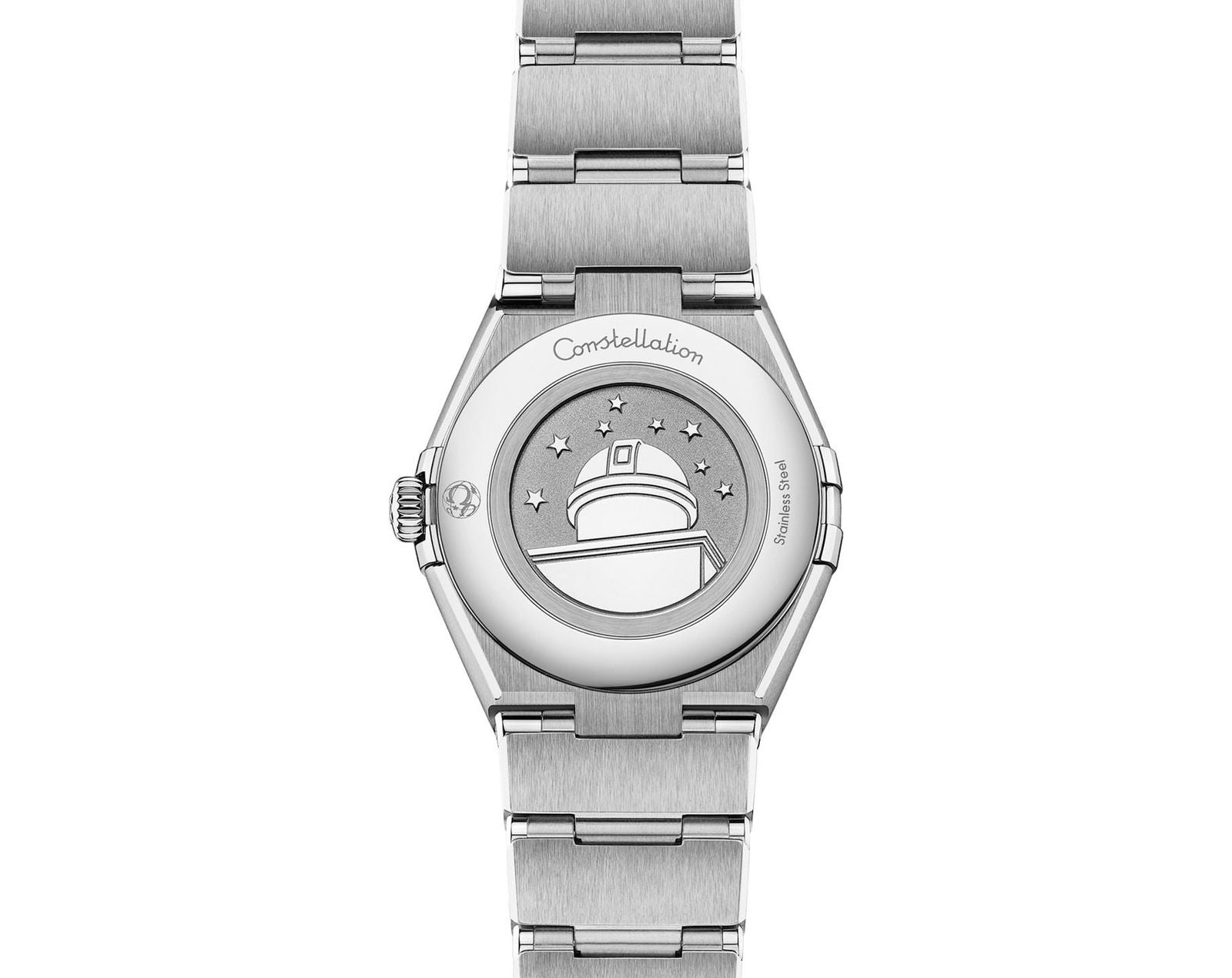 Omega Constellation Ladies Silver Chronograph
