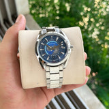 Omega Seamaster Aqua Terra Worldtimer Blue Dial