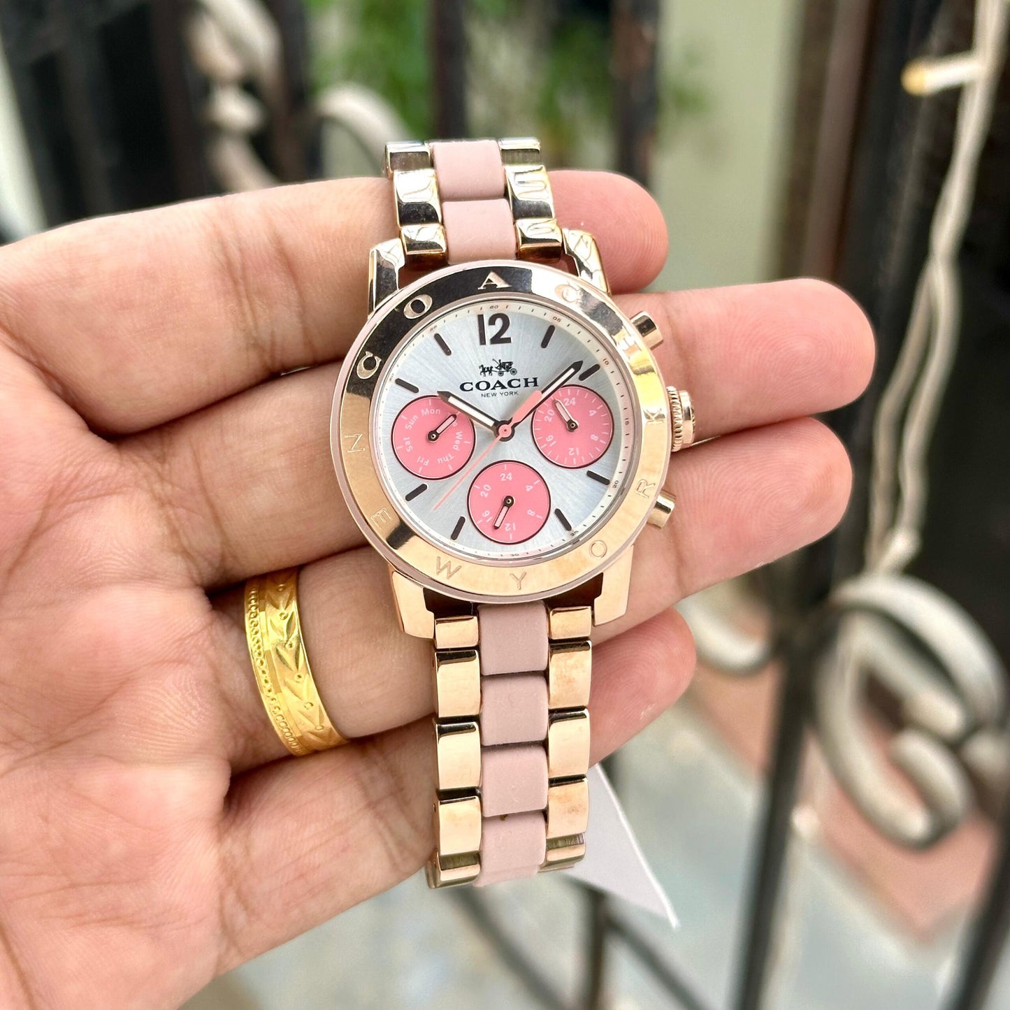 Coach Legacy Two-Tone Pink Edition