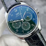 IWC Portugieser Green Dial Automatic Chronograph