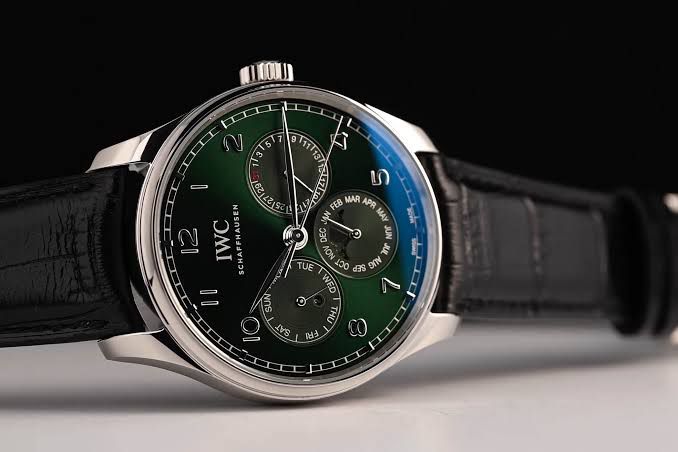 IWC Portugieser Green Dial Automatic Chronograph