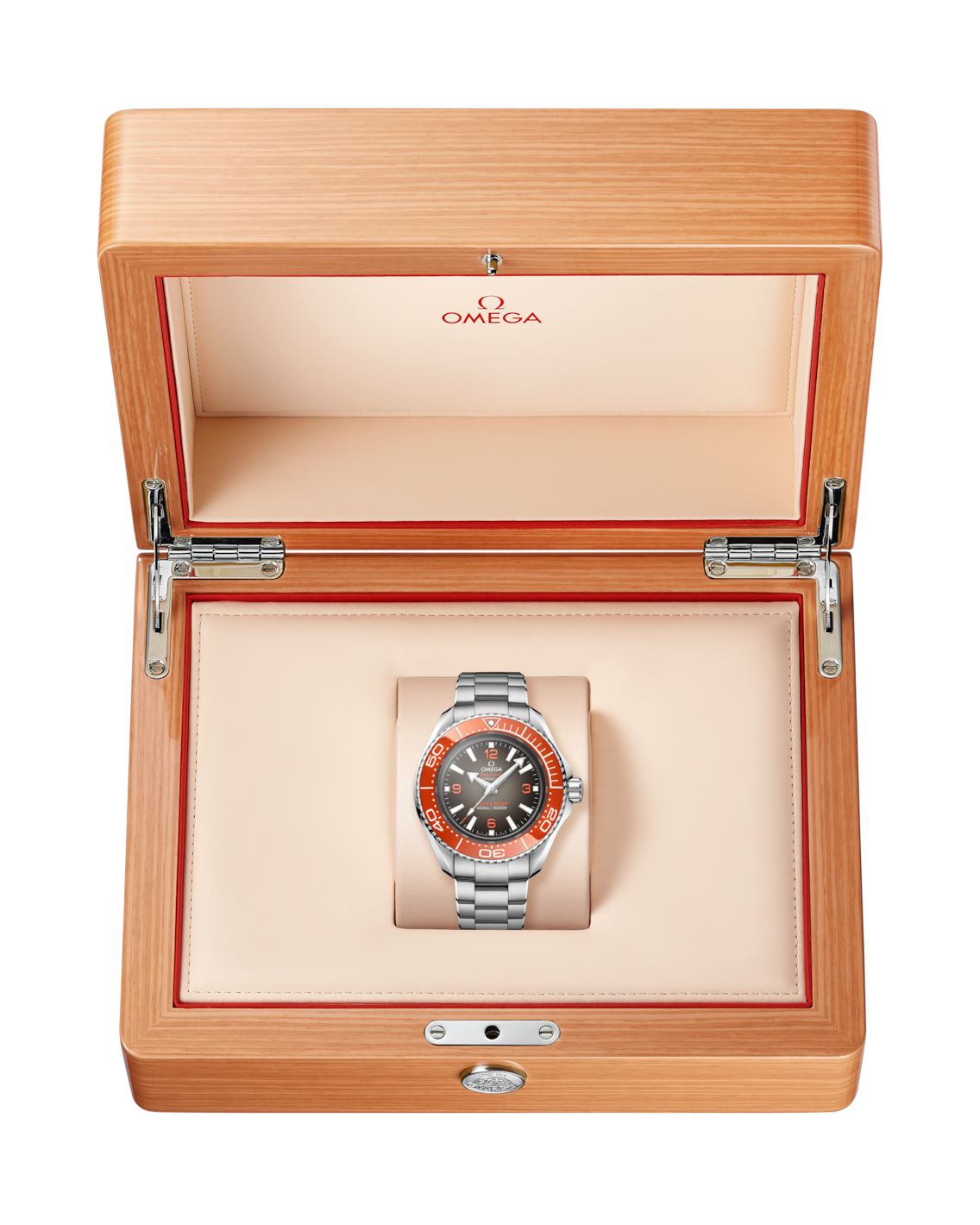 Omega Planet Ocean Master Chronograph Brown Dial