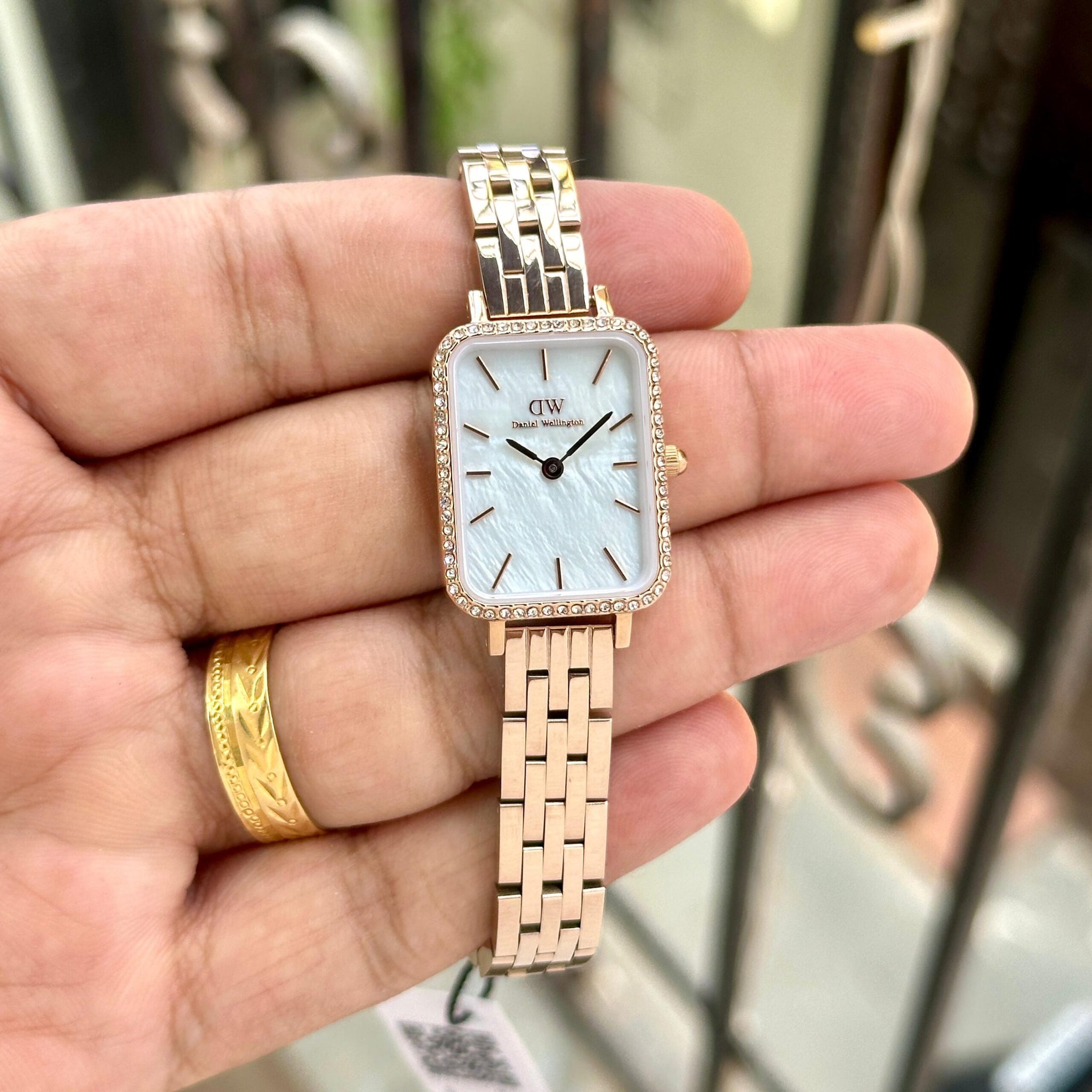 Daniel Wellington Quadro Lumine Rose Gold
