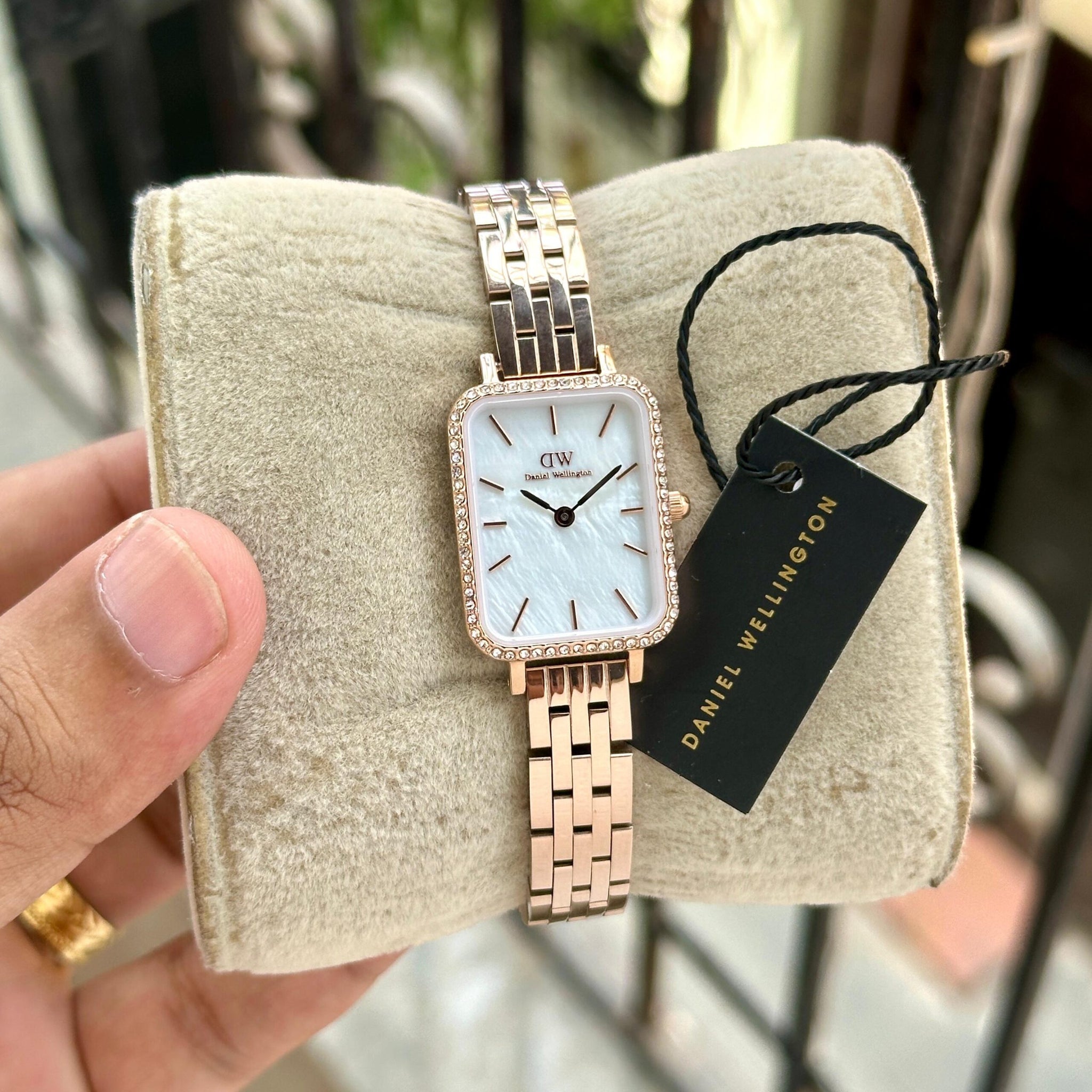 Daniel Wellington Quadro Lumine Rose Gold