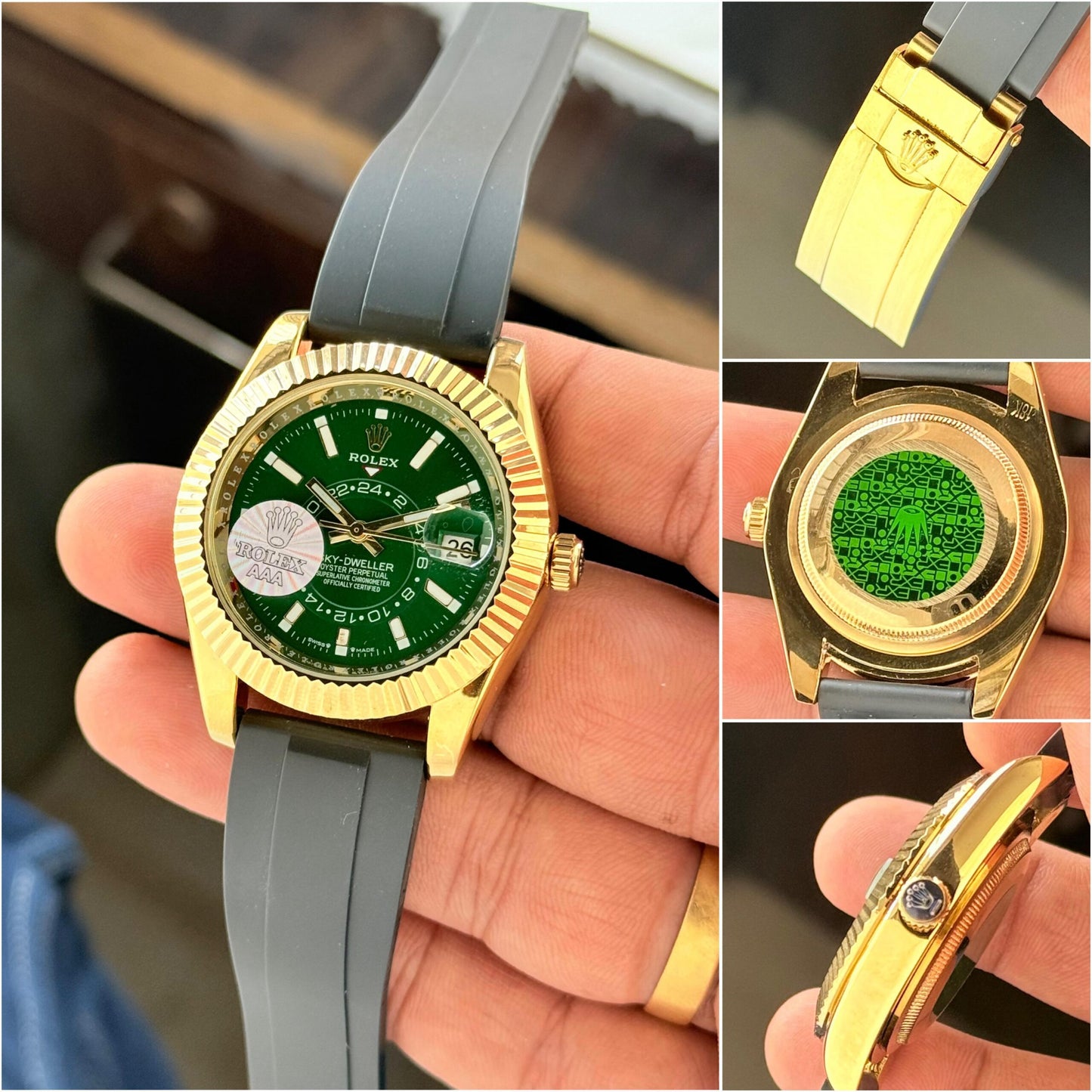 Rolex Sky-Dweller Green Dial