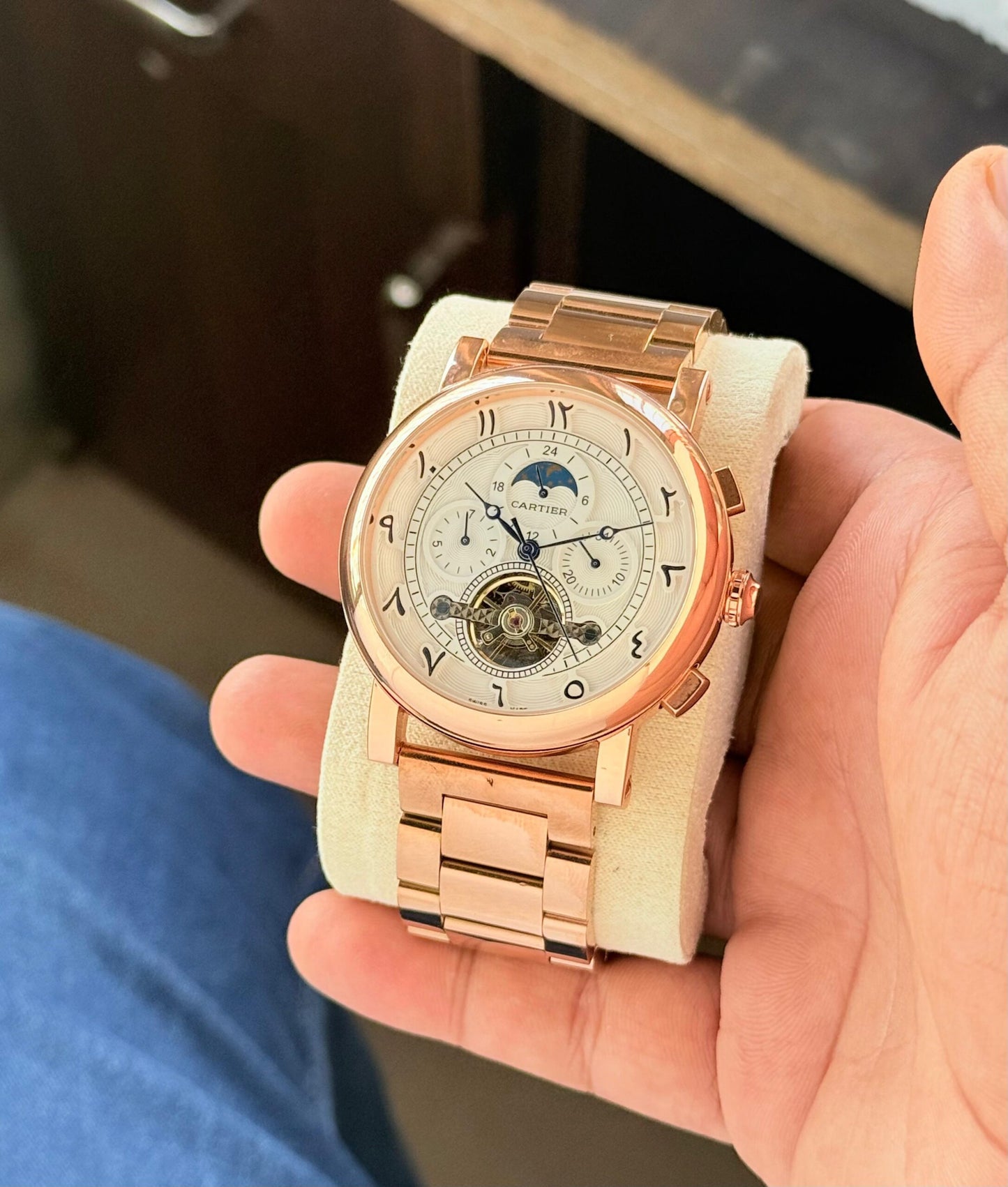 Cartier Tourbillon Open Heart Automatic