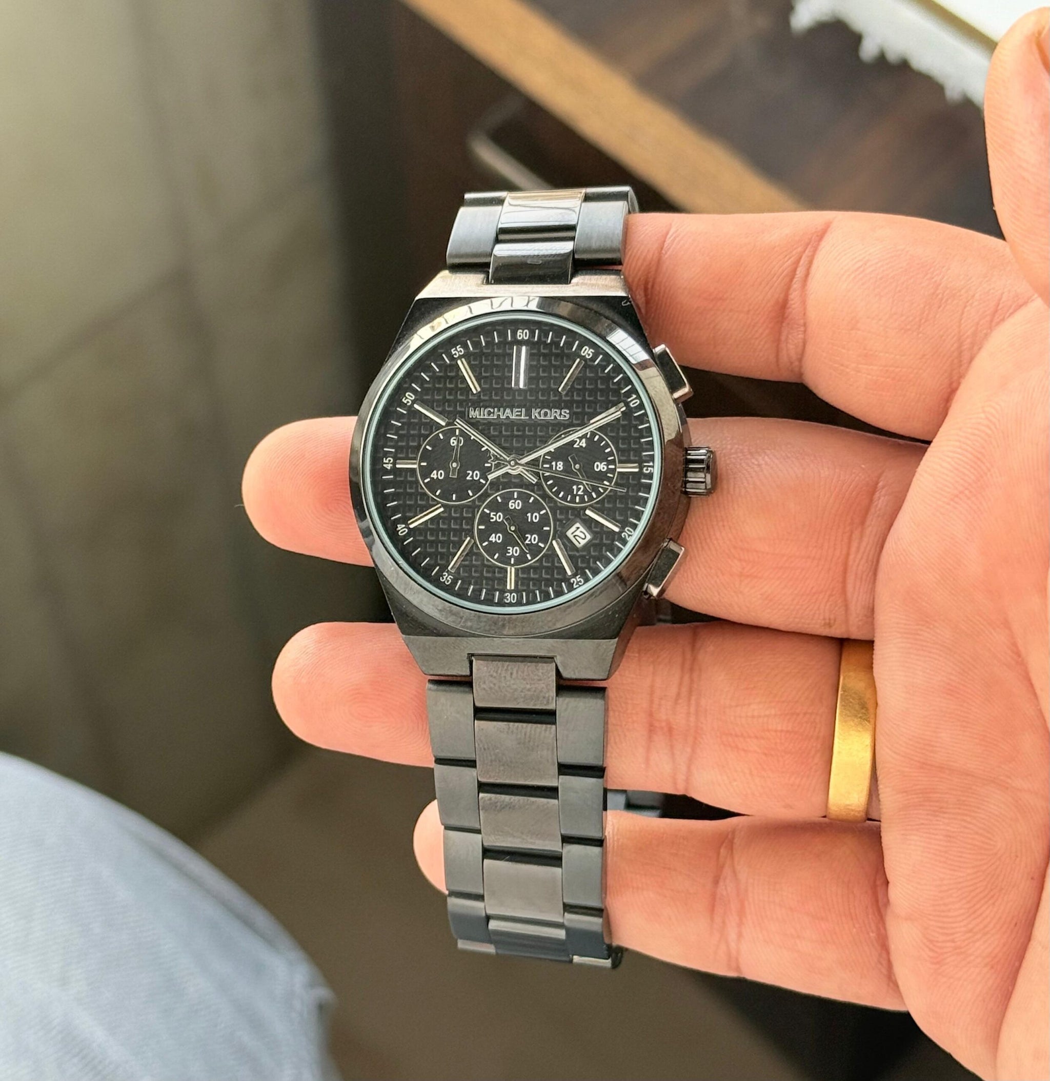 Michael Kors Dynamic Lennox Black Chronograph