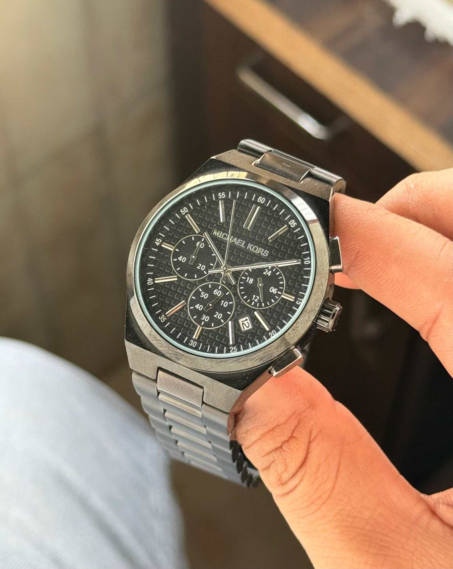 Michael Kors Dynamic Lennox Black Chronograph