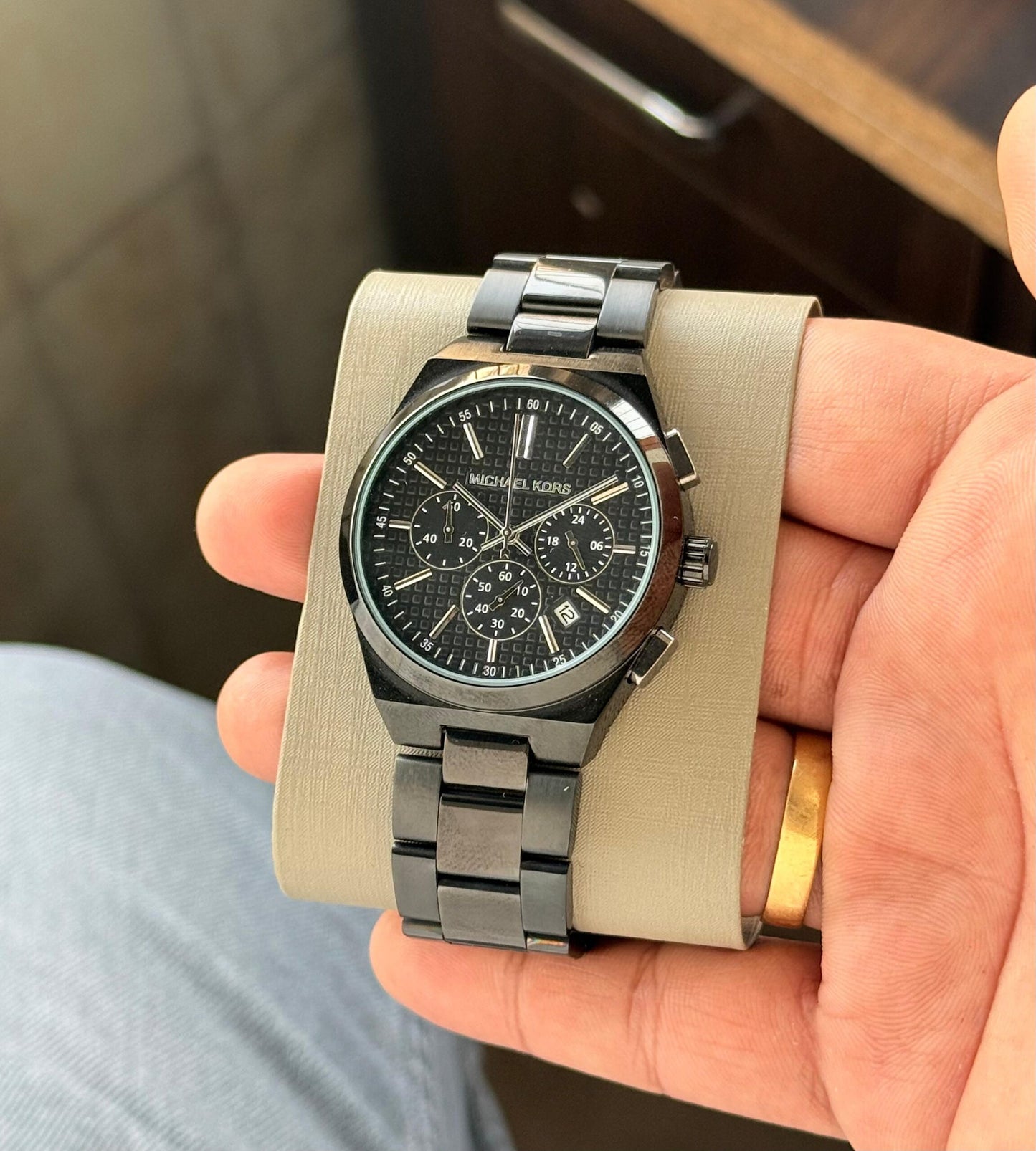 Michael Kors Dynamic Lennox Black Chronograph