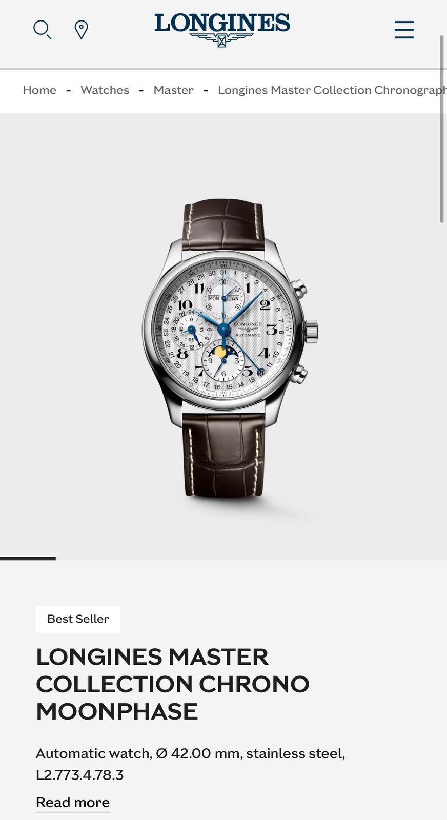 Longines Moonphase Automatic