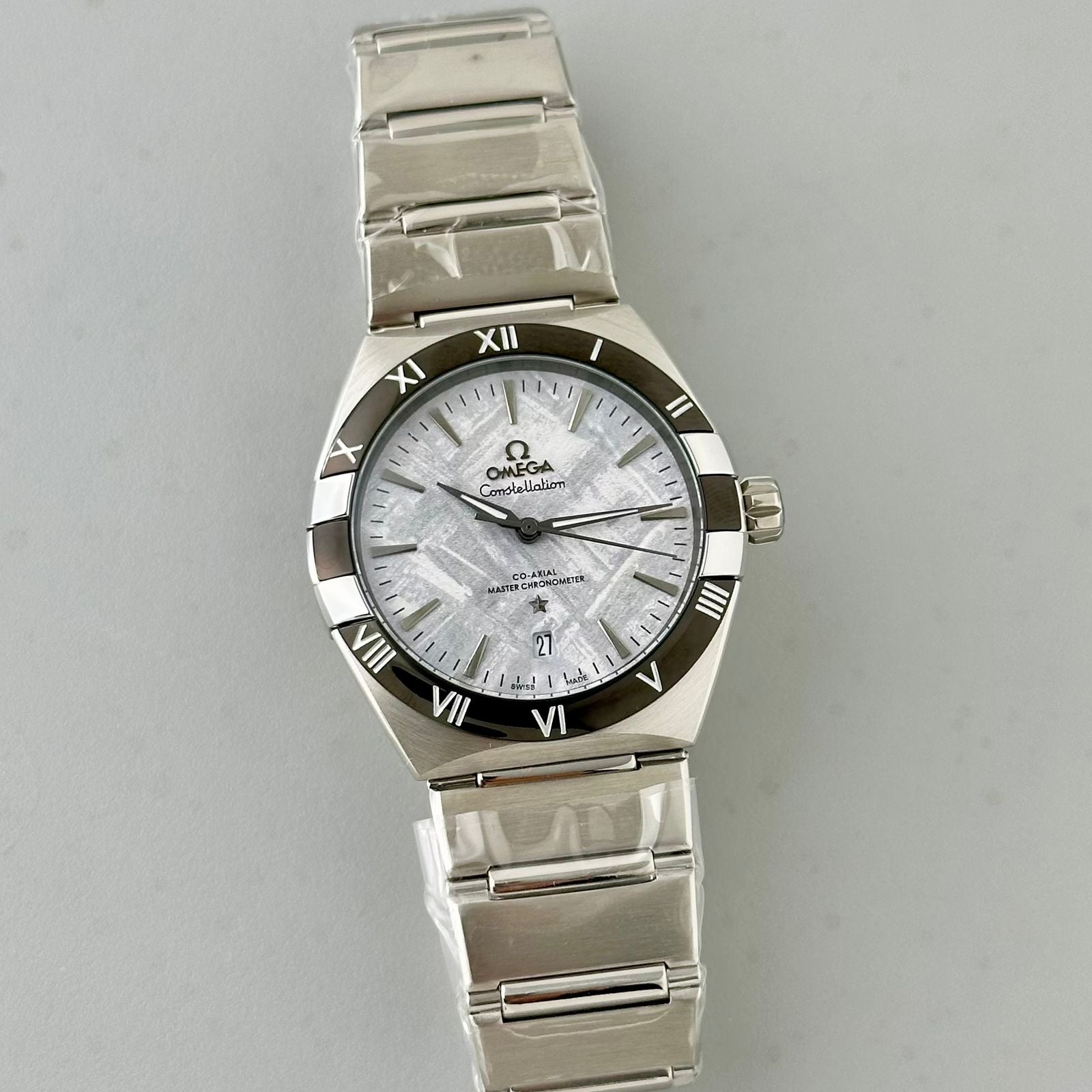 Omega Constellation Meteorite White Automatic