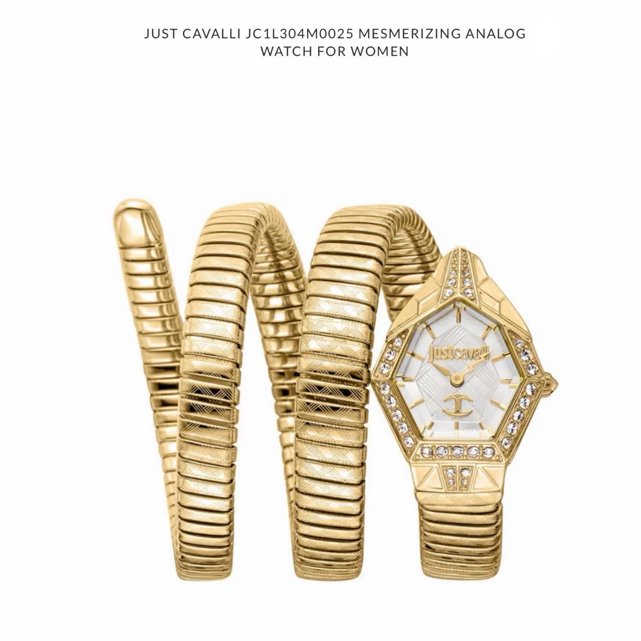 Just Cavalli White Dial