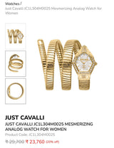 Just Cavalli White Dial