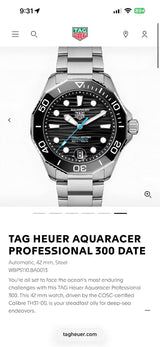 Tag Heuer Aquaracer GMT Automatic