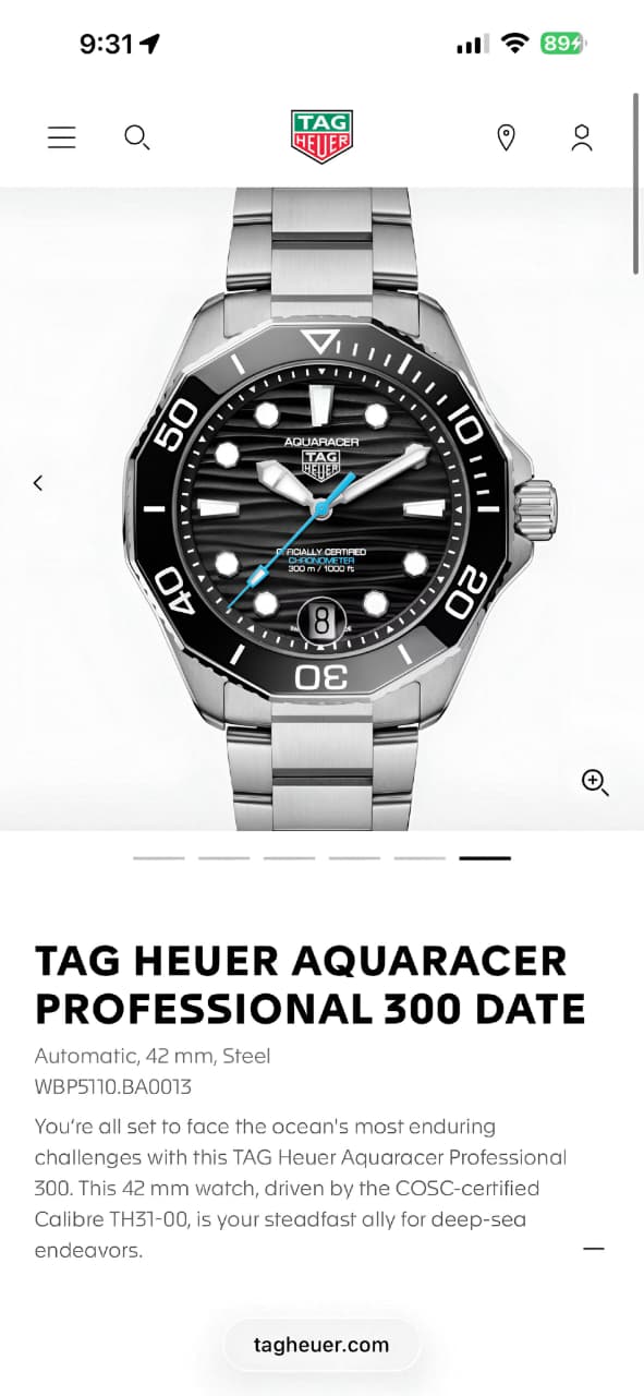 Tag Heuer Aquaracer GMT Automatic