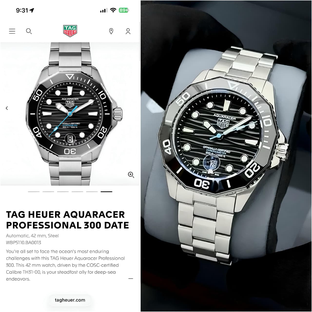 Tag Heuer Aquaracer GMT Automatic