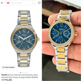 Fossil Eevie Multifunction Blue Dial