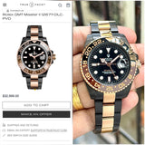 Rolex GMT-Master II Black &amp; Rose Gold