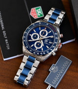 Tag Heuer Formula 1 Gulf Edition Blue Chronograph