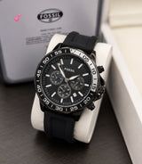 Fossil Chronograph Black Quartz Chronograph