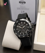 Fossil Chronograph Black Quartz Chronograph
