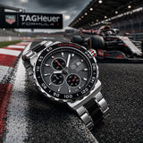 Tag Heuer Formula 1 Grey &amp; Black Chronograph