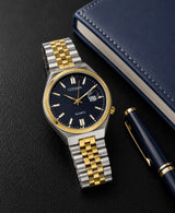Citizen Quartz Two-Tone Navy Blue Dial