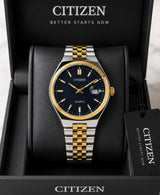 Citizen Quartz Two-Tone Navy Blue Dial