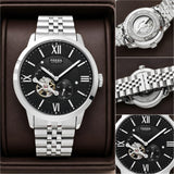 Fossil Townsman Automatic ME3107 Silver