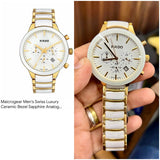 Rado Centrix White Ceramic Chronograph
