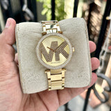 Michael Kors Gold Crystal Dial