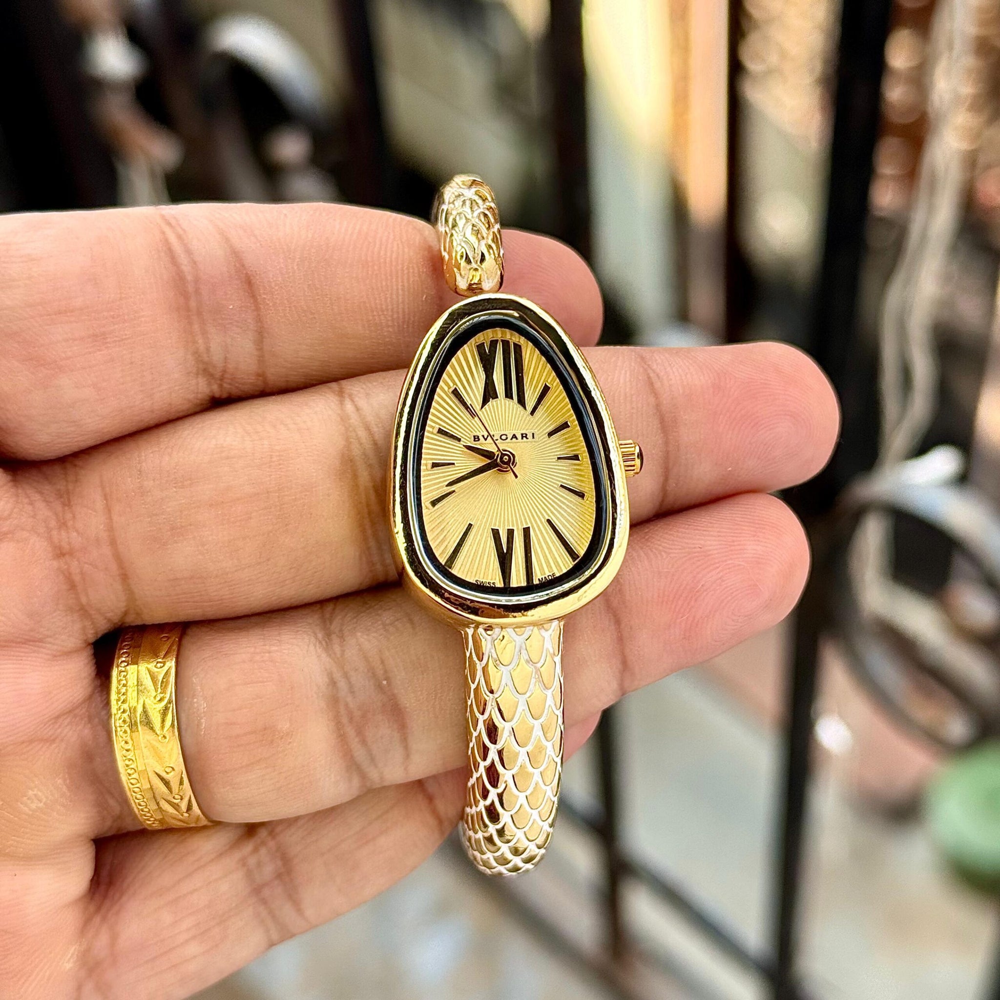 Bvlgari Serpenti Yellow Dial